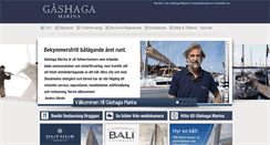 Desktop Screenshot of gashagamarina.se