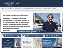 Tablet Screenshot of gashagamarina.se